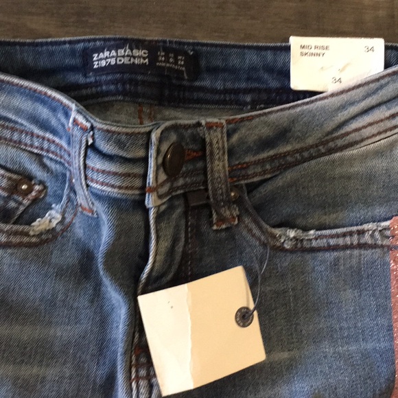 ❤️ Zara Raw Hem Pants - Picture 5 of 6